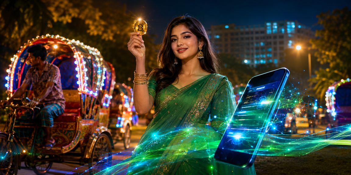 ঢাকায় শাড়ি পরা একজন ভিআইপি সদস্য মোবাইলে স্লট গেম খেলছেন